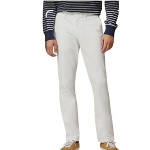J.Crew 770 Straight Fit Mens Pants‎ White W32 L34 Chinos Casual NWT